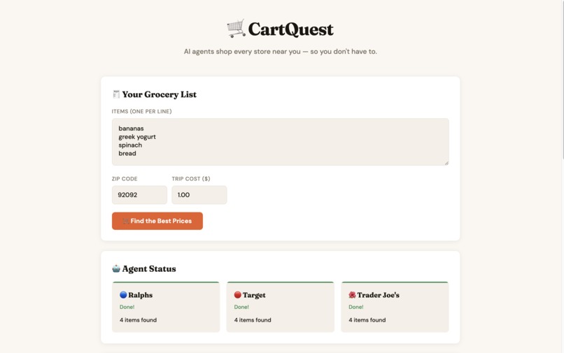 CartQuest – screenshot 2