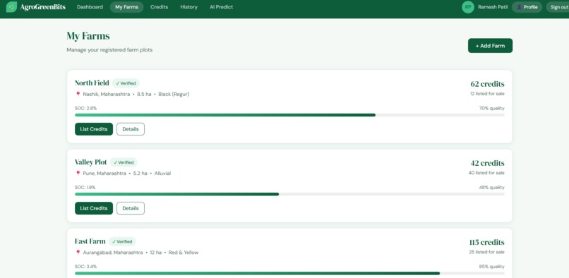 AgroGreenBits – Carbon Credits – screenshot 5