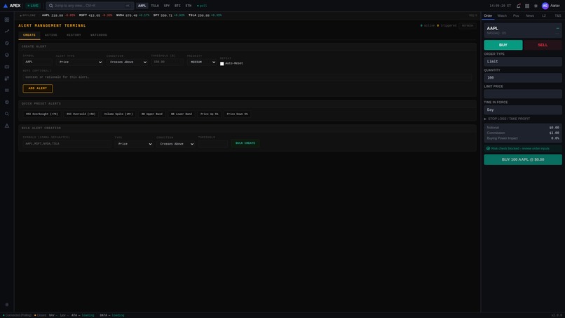 Apex Terminal – screenshot 8