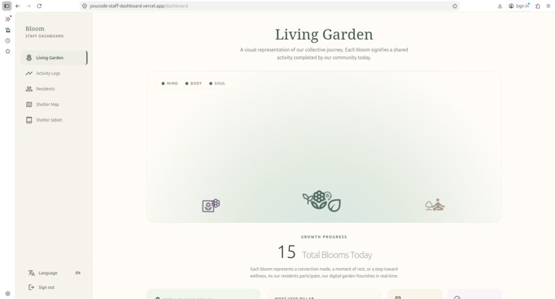 Bloom – screenshot 1