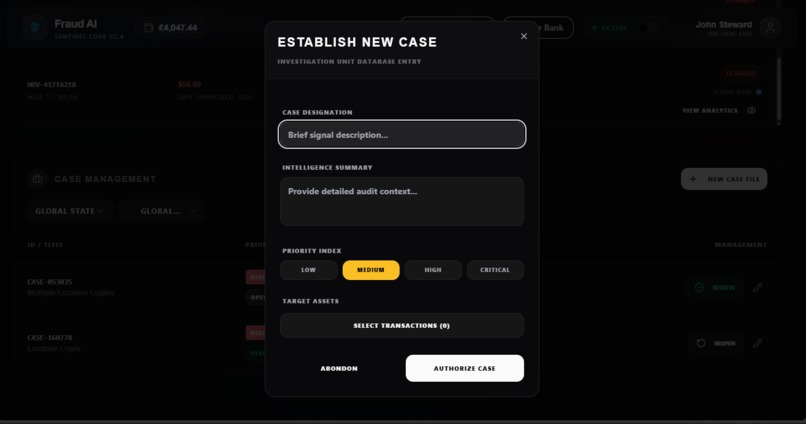 Fraud Detection AI -→ Version 2.4 – screenshot 7