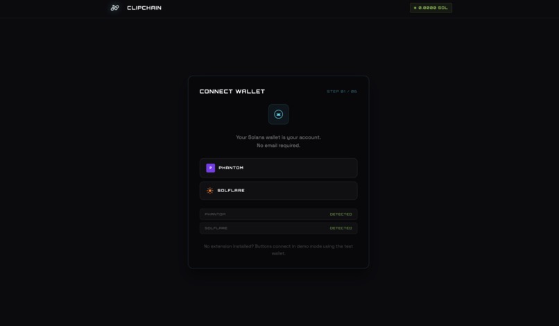 Clipchain – screenshot 1