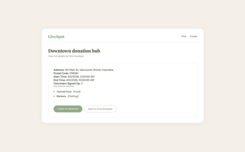 GiveSpot – screenshot 4
