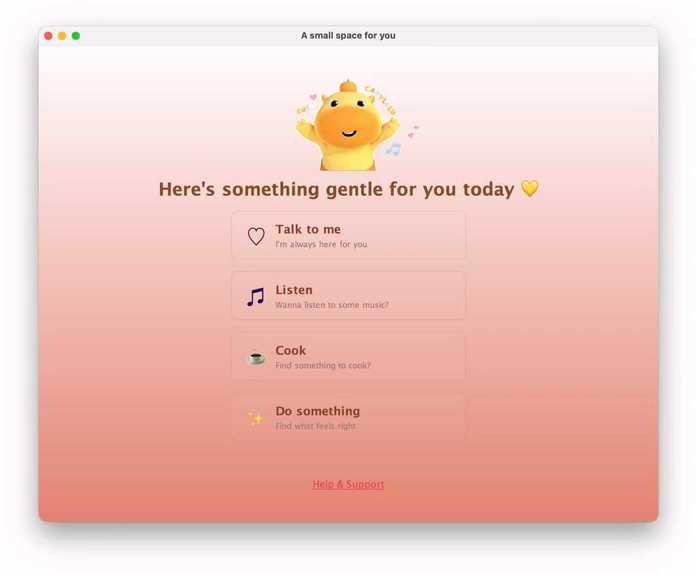 A small space for you – screenshot 1