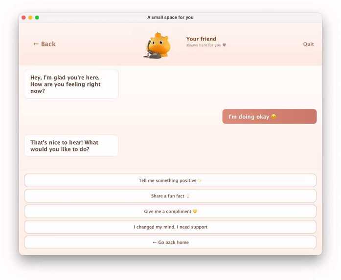 A small space for you – screenshot 3