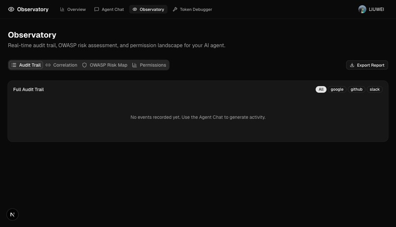 Agent Observatory – screenshot 2