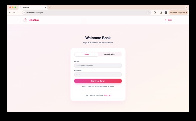 Glassbox – screenshot 3