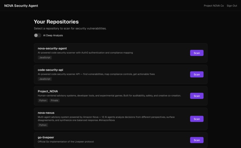 NOVA Security Agent – screenshot 2