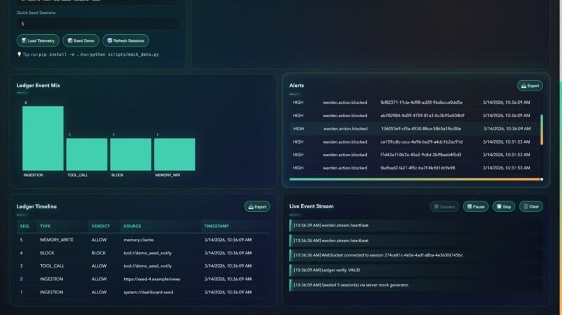 Warden – screenshot 1