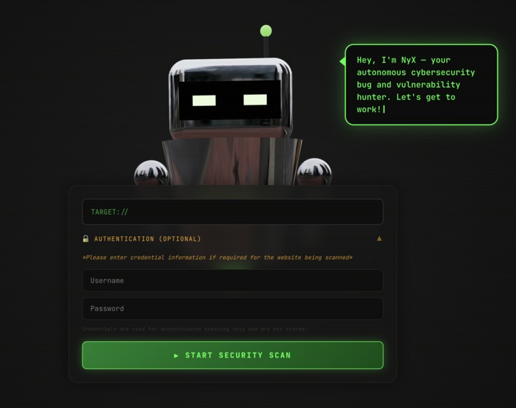 Nyx Autonomous White Hat Hacker – screenshot 1
