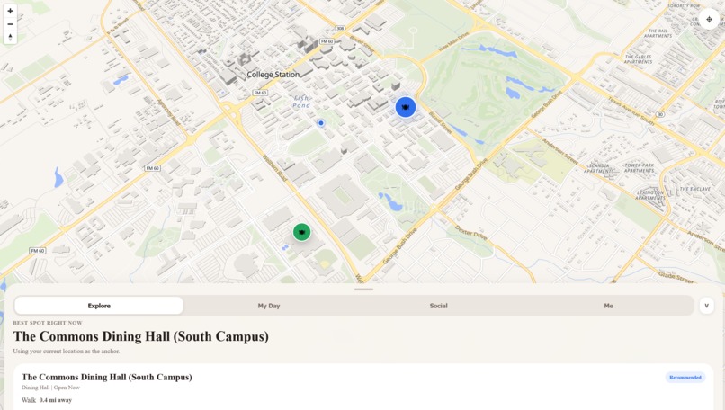 aggieDine – screenshot 1