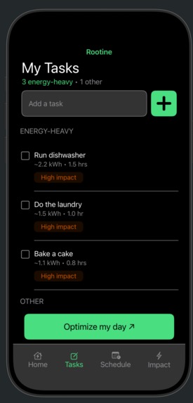 Rootine – screenshot 2