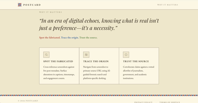 Postcard – screenshot 2