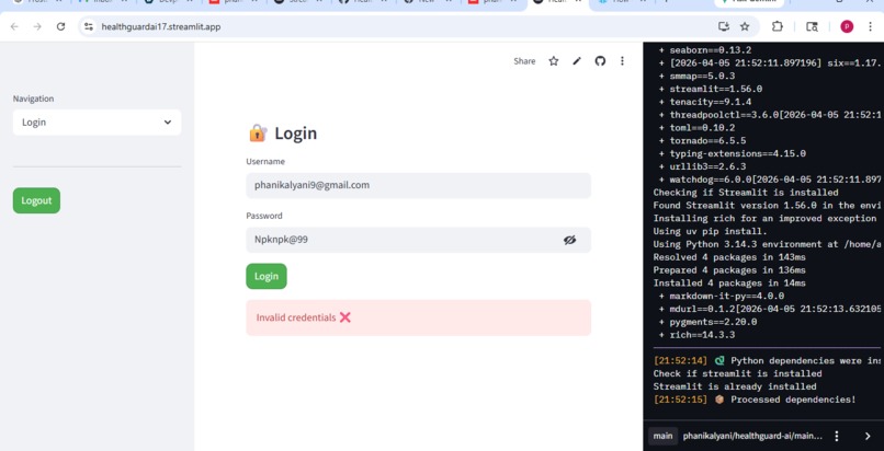 Health Guard AI – screenshot 2