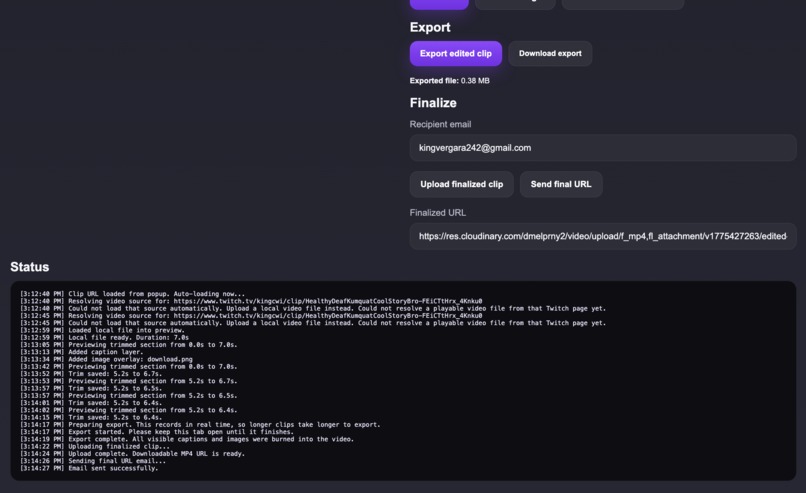 QuickClips – screenshot 3