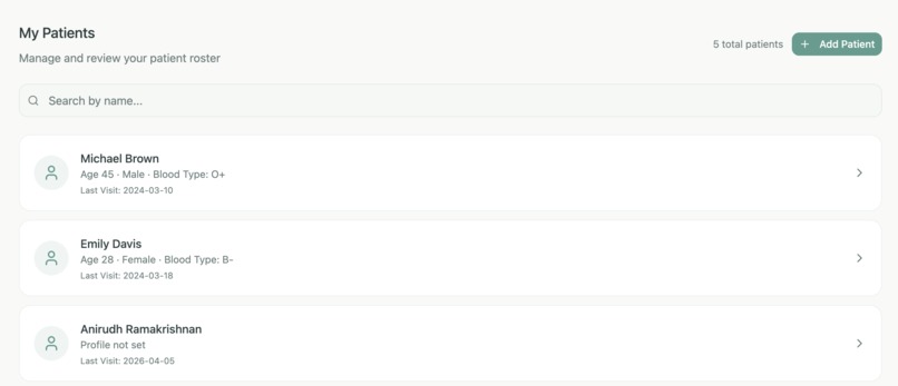 Health Vault – screenshot 5
