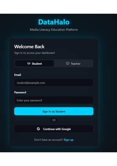 DataHalo – screenshot 2