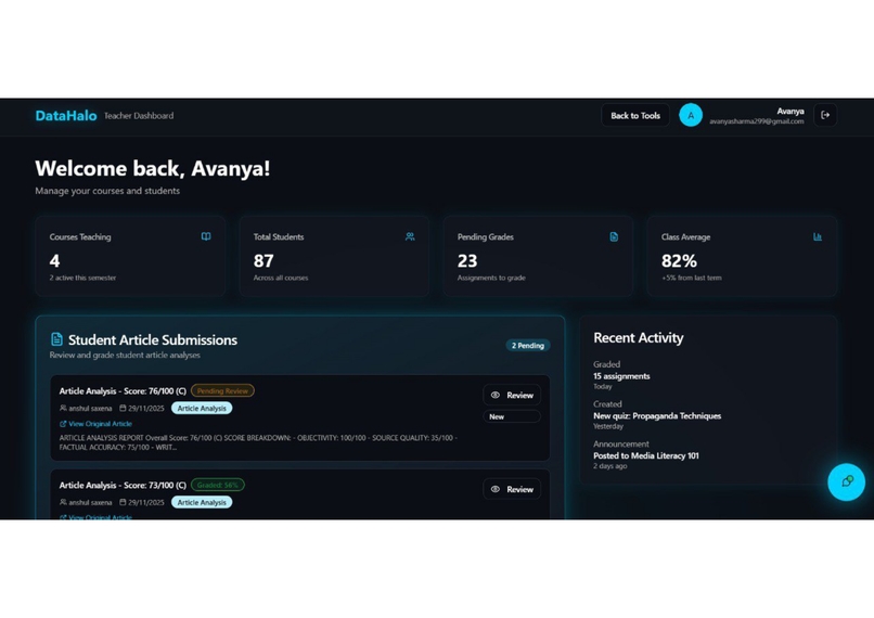 DataHalo – screenshot 3