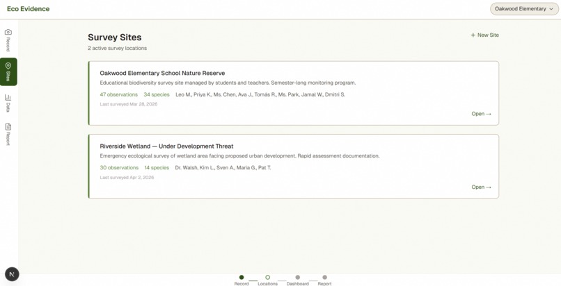 Eco Evidence – screenshot 3