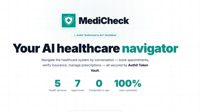 MediCheck – screenshot 1