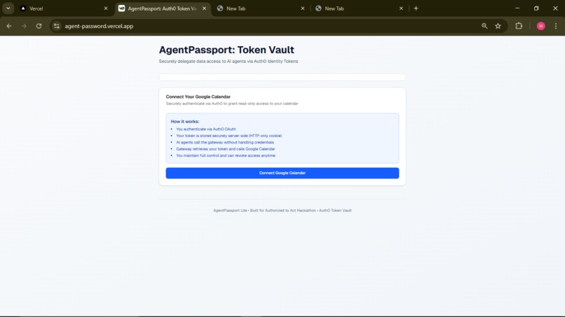 Agent-password – screenshot 2