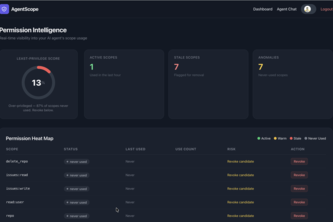 AgentScope — Dynamic Least-Privilege Engine for AI Agents