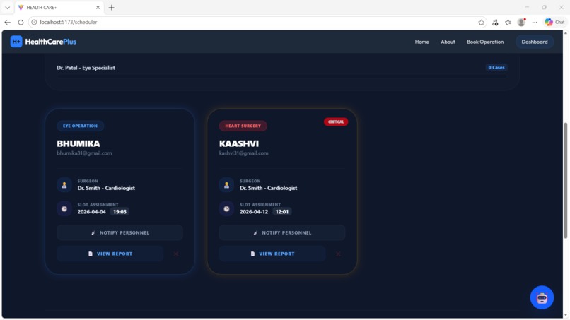 operationscheduler – screenshot 1