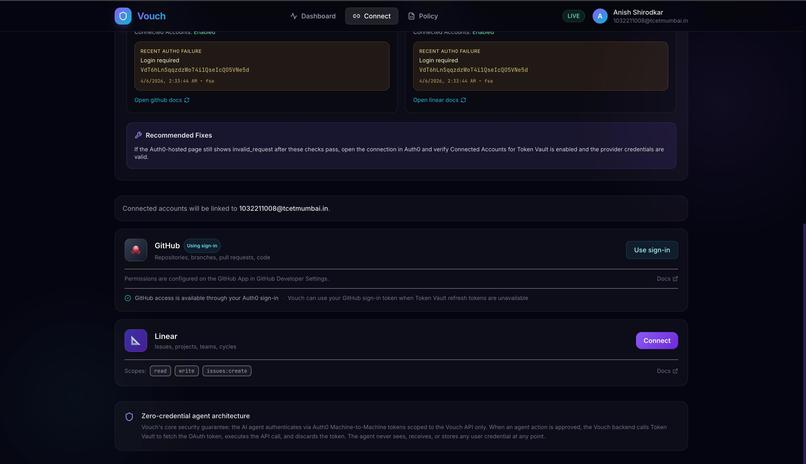 Vouch: Secure AI Agent Authorization – screenshot 2