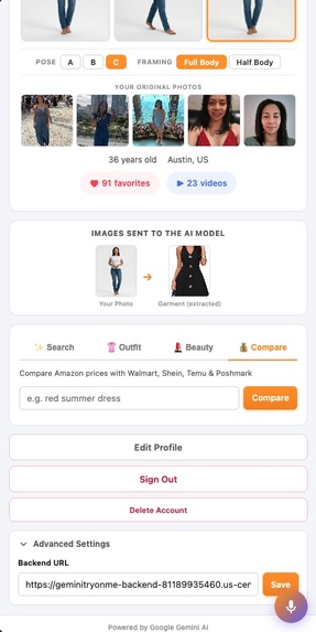 Gemini TryOnMe Everything – screenshot 8