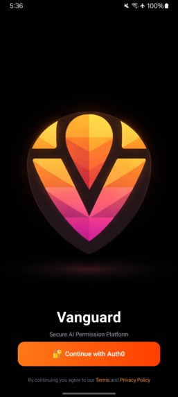 Vanguard — AI Action Authorization Layer – screenshot 2