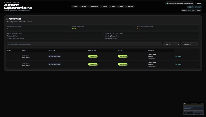 AI Agent Control Center – screenshot 2