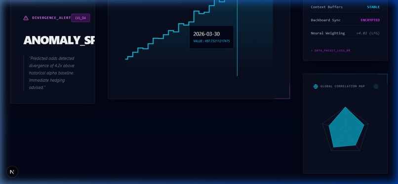 The Nexus Engine: AI-Native Market Divergence HUD – screenshot 2