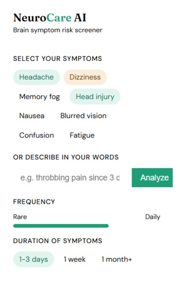 NeuroSense Ai – screenshot 3