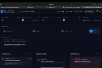 Self Healing Support Agent