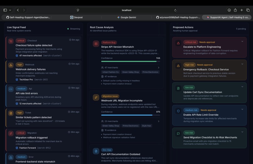 Self Healing Support Agent – screenshot 2