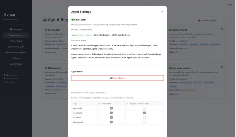 ctrlAI – screenshot 3