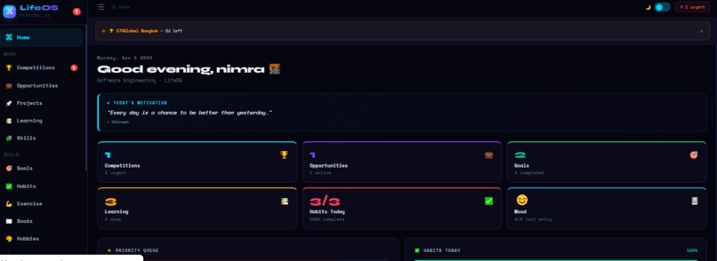 LifeOS – screenshot 4