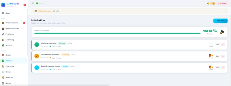 LifeOS – screenshot 7