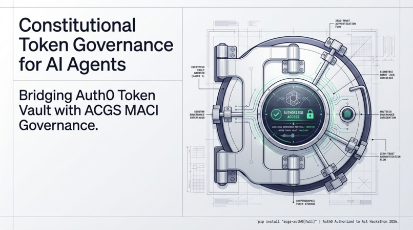 Governed Agent Vault – screenshot 2