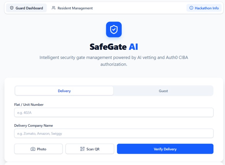 SafeGate AI - Gmail Verification Module – screenshot 1