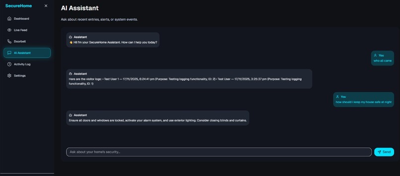 SecureHome – screenshot 5