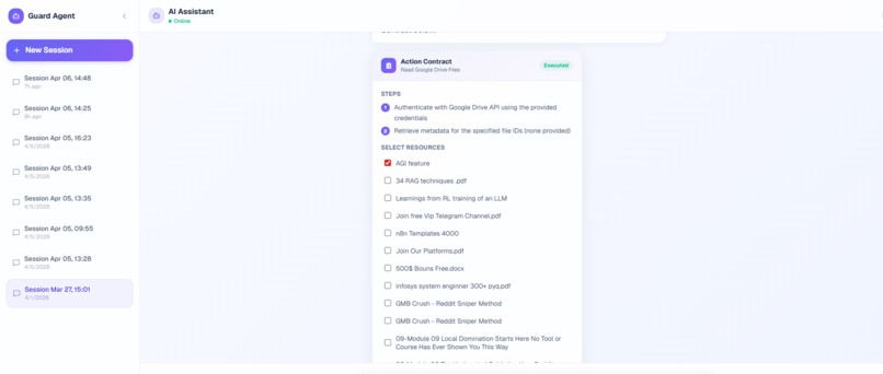 Guard Agent: The Trust Layer for AI – screenshot 2
