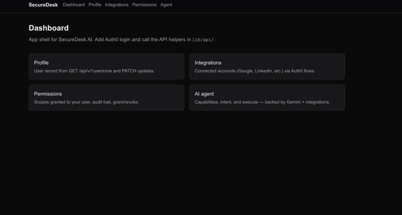 SecureDesk-Ai – screenshot 1