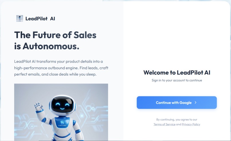 LeadPilot AI – screenshot 1