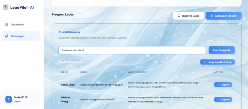 LeadPilot AI – screenshot 3