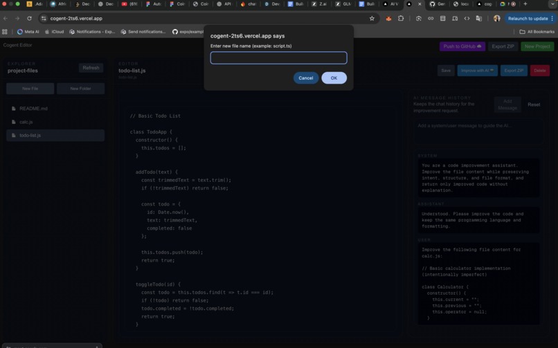 Cogent – screenshot 3