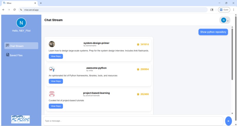 RRive – screenshot 3