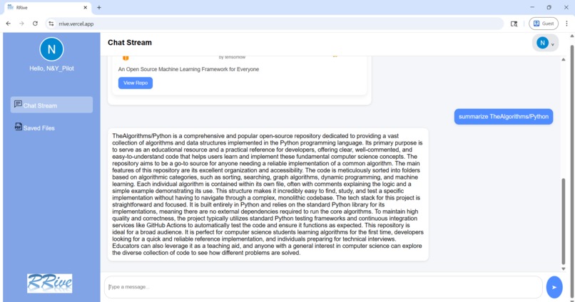 RRive – screenshot 4