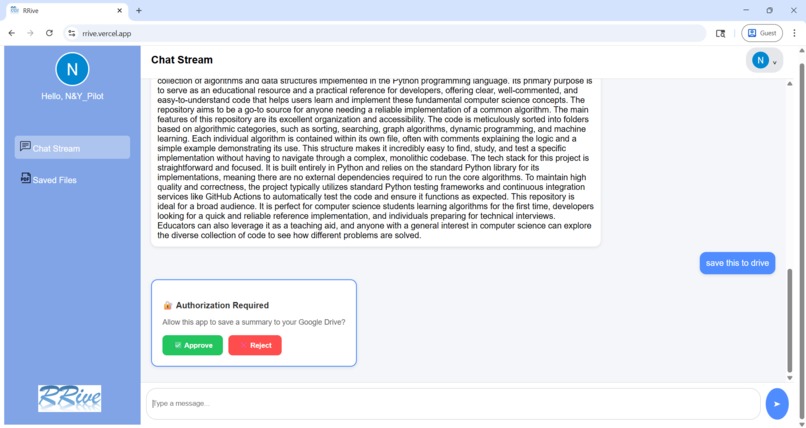 RRive – screenshot 5