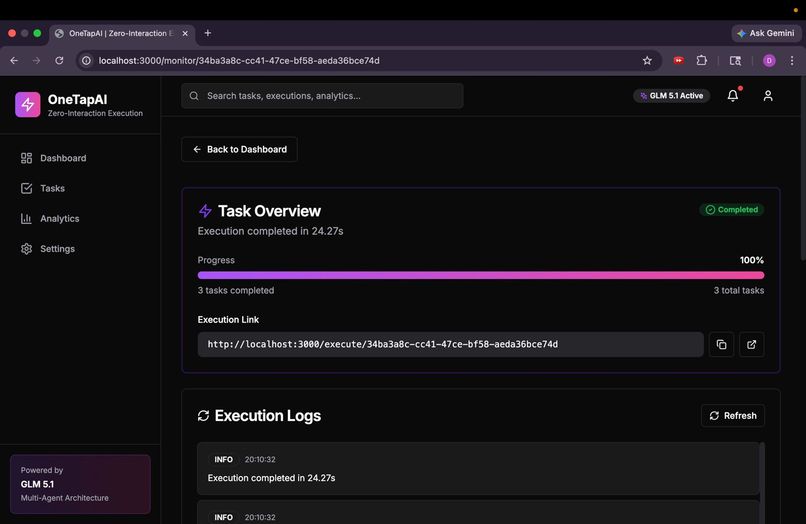 OneTapAI – screenshot 1